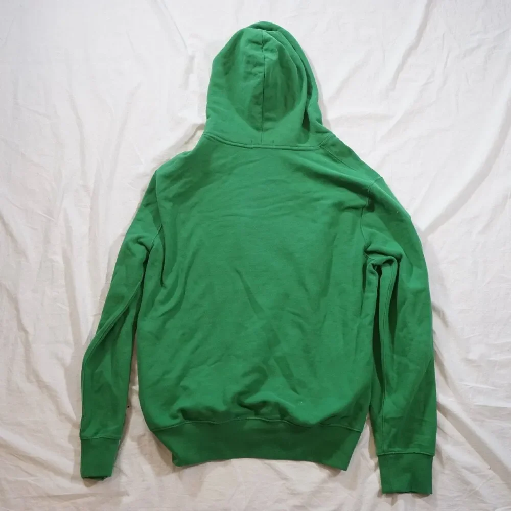 Polo Ralph Lauren Hoodie Embroidered Triple Pony Big Pony 3 Rare Pullover Large - Picture 5 of 8